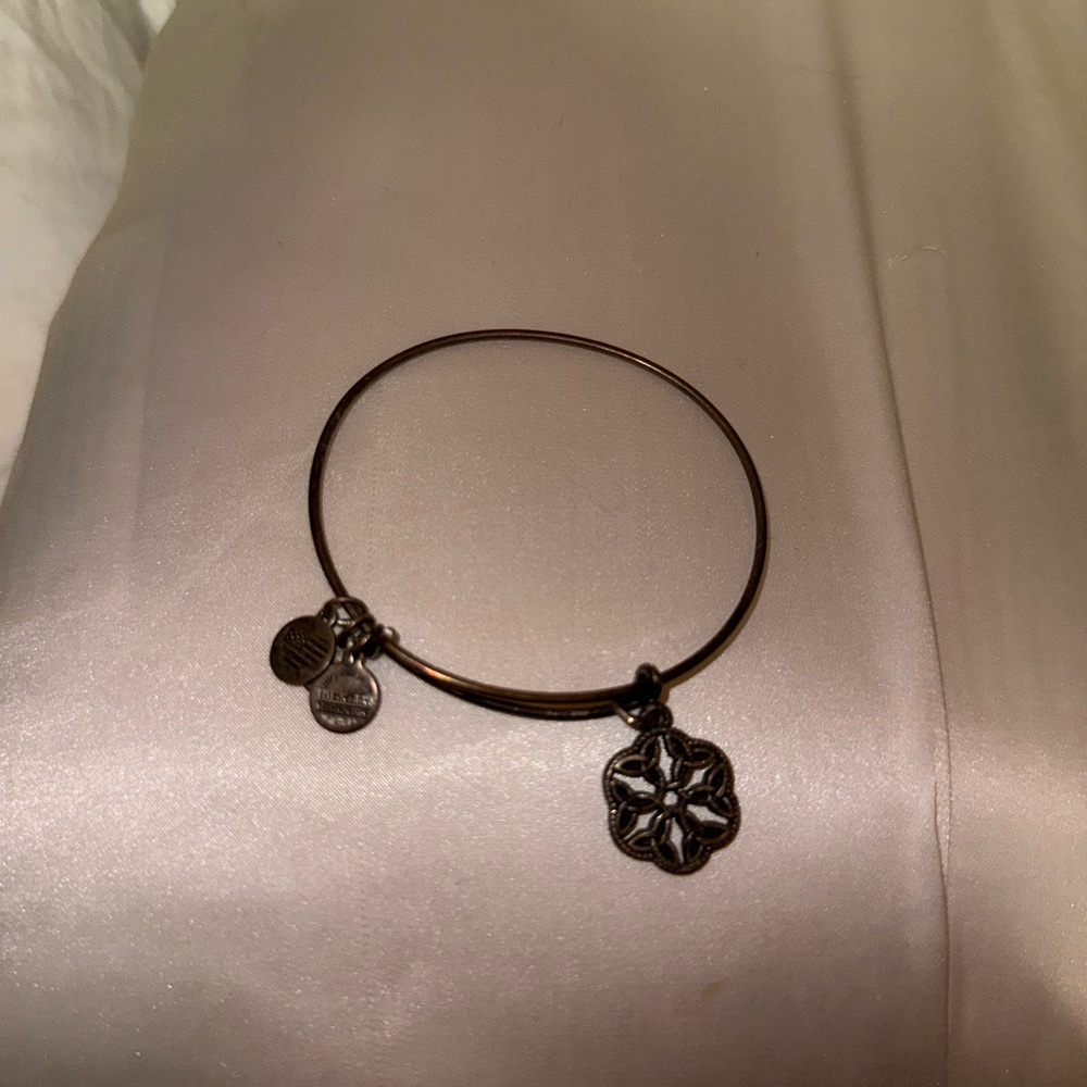 Alex and Ani Gold Charm Bracelet